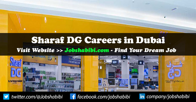 Sharaf DG Careers