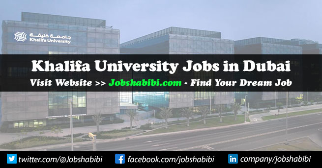 Khalifa University Jobs
