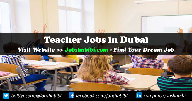 Teacher jobs in Dubai